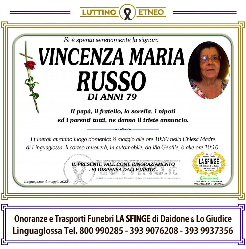 Vincenza Maria  Russo 